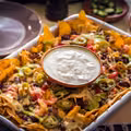 HIT na imprezę! Pieczone nachosy z serem i mięsem mielonym!
