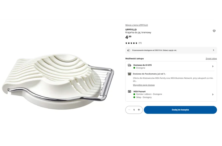 Zdjęcie Kuchenny spryciarz do jajek z IKEA za 4,99 zł! Niepozorny i mały, a robi świetną robotę w kuchni - hit Wielkanocy #1