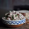 Pasta z tuńczykiem, rukolą i suszonymi pomidorami