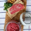 Hummus z pieczonymi burakami