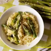 Kremowe risotto ze szparagami