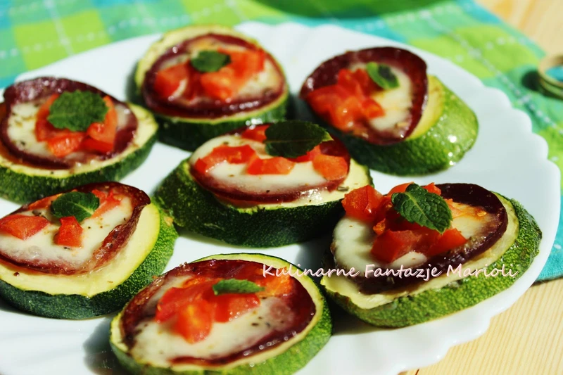 CUKINIOWE PIZZE Z GRILLA
