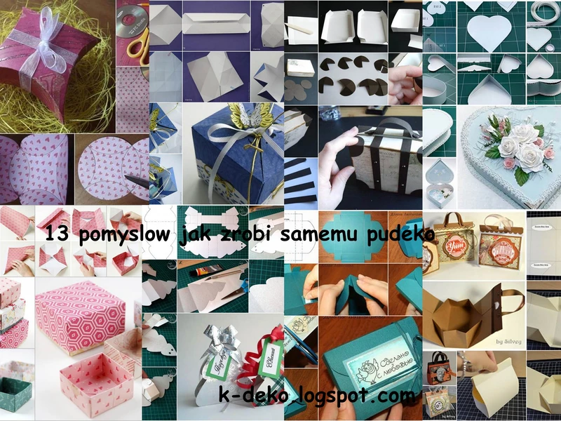 13 pomysłów na pudełka do zrobienia samemu