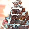 Bezglutenowe brownie piernikowe i gwiazdkowa choinka