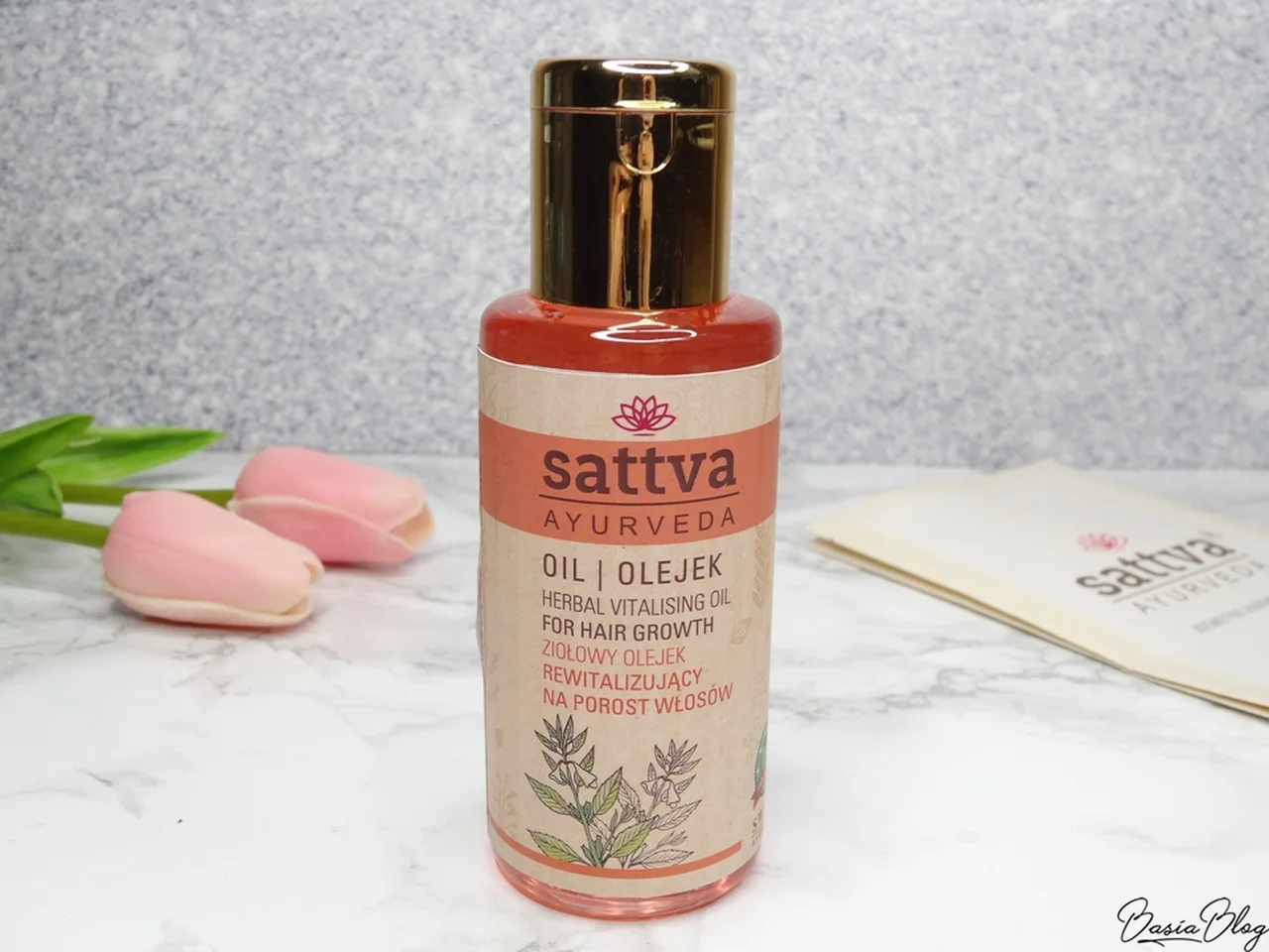 Sattva Ayurveda, ziołowy olejek rewitalizujący na porost włosów