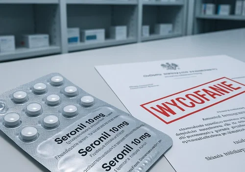 GIF natychmiast wycofuje Seronil 10 mg z aptek – sprawdź, czy masz skażoną serię!