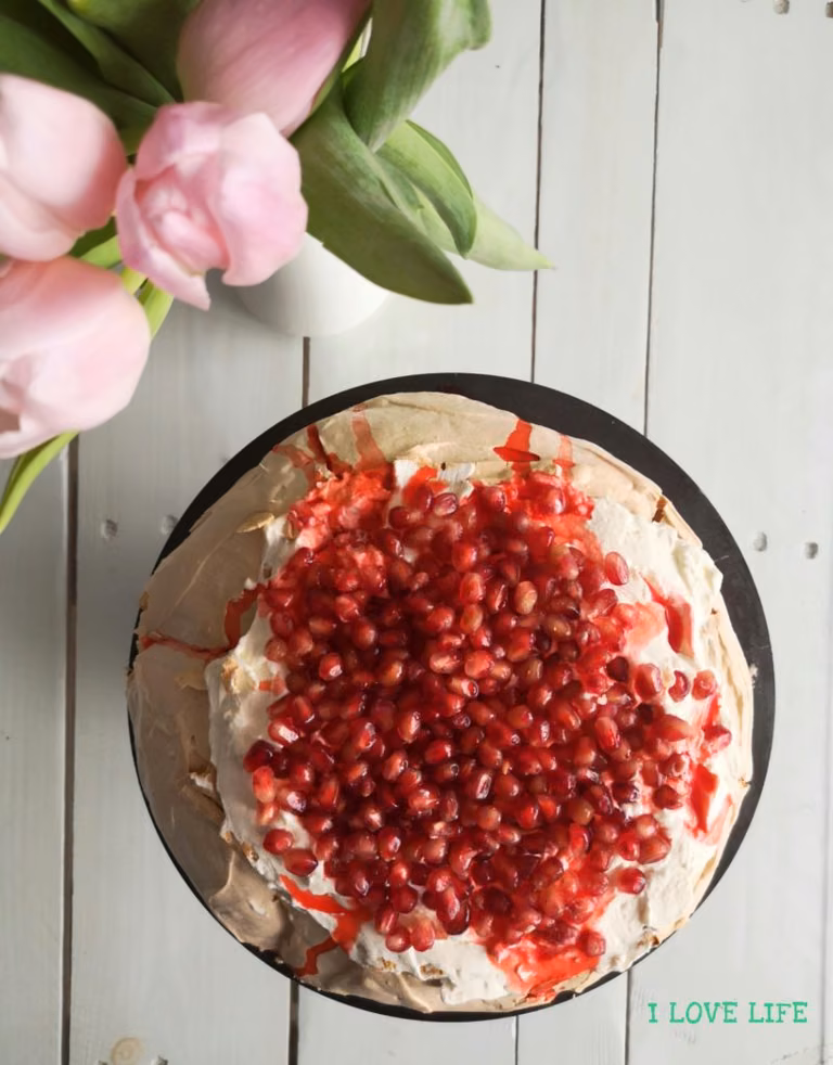 Pavlova z granatem