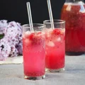 Keto chia fresca rabarbarowo - malinowa - moderncavegirl.pl