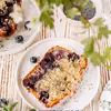 Ciasto z borówkami i makiem - przepis - Wypieki Beaty