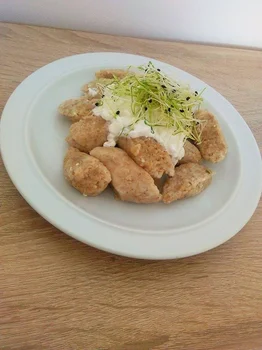 Kopytka razowo-twarogowe