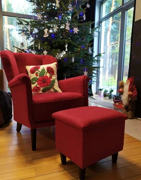 renowacja starego fotela lirki przeróbka na fotel uszak