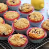 Muffiny jagodowe z cytrynową nutką