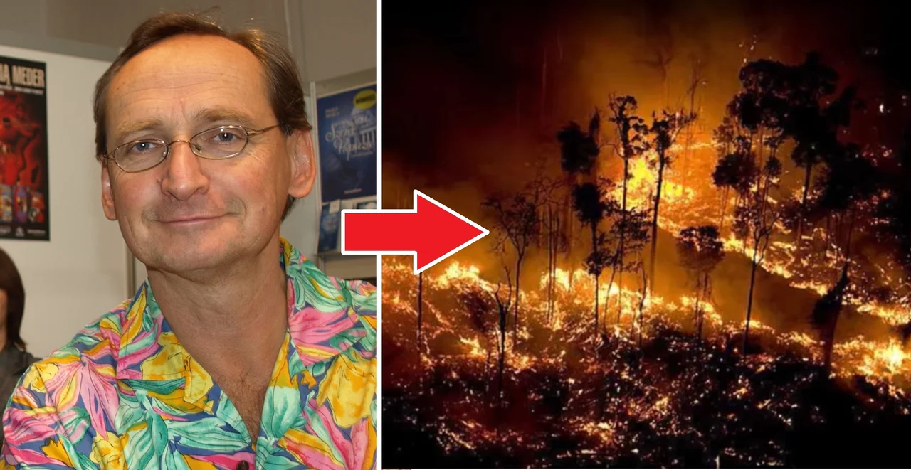 Cejrowski nie wierzy w pożary w Amazonii. “Amazonia jest niepalna”