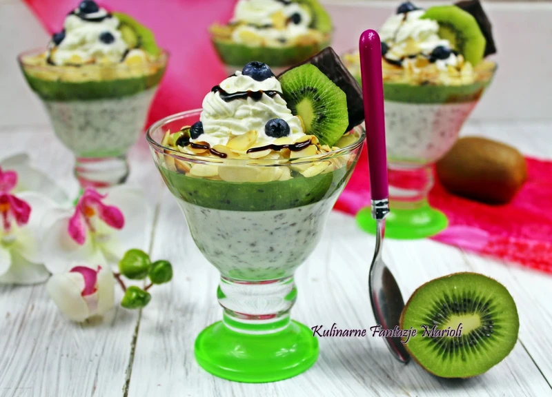 Deser z kiwi