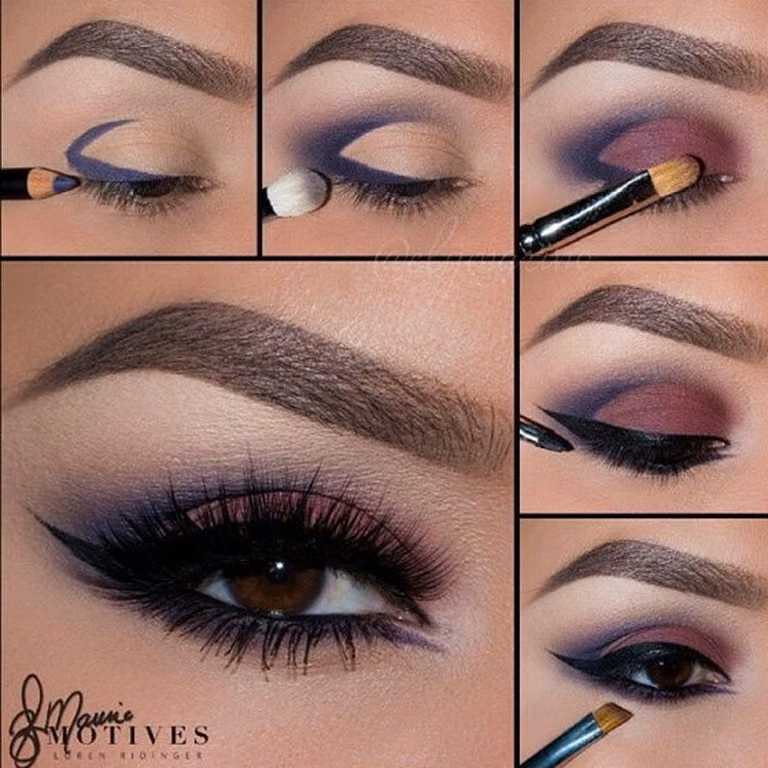 Niesamowity make up oczu