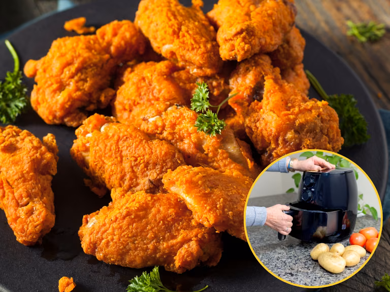 Skrzydełka z kurczaka z Airfryera jak z KFC? Ten trik z mąką ziemniaczaną to klucz