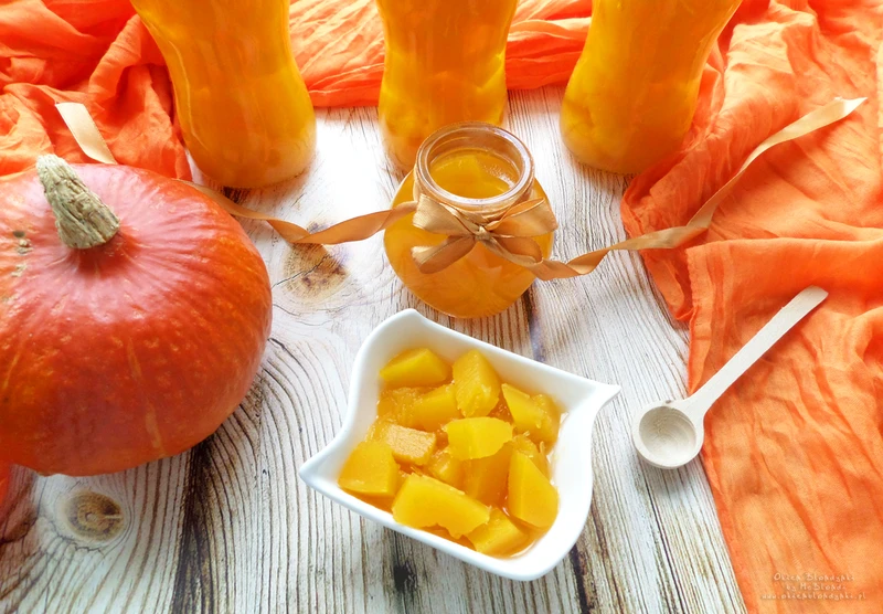 Marynowana dynia a la ananas (bez octu) – przepis krok po kroku