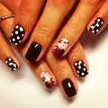 paznokcie w stylu pin up