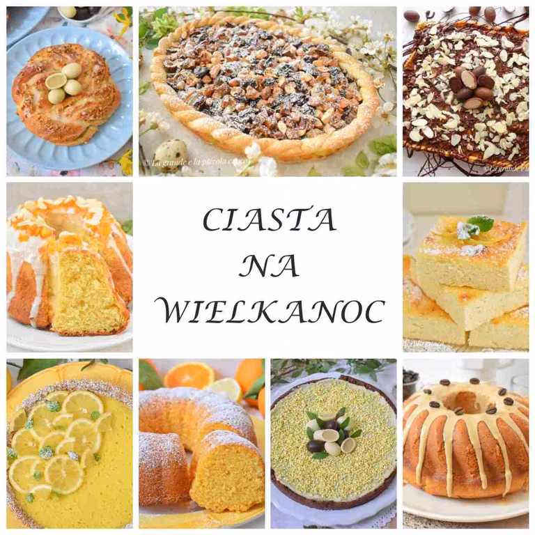 Wielkanocne ciasta i wypieki