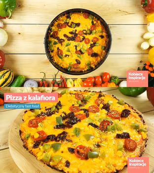 Pizza z kalafiora - dietetyczny fast food