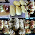 Pieczone ziemniaczki z boczkiem i cebula