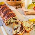 Strucla drożdżowa z orzechami