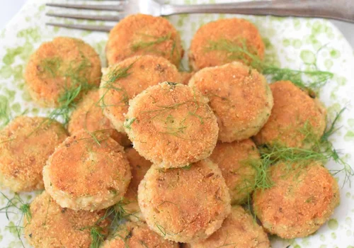 Kotleciki ziemniaczane z makrelą