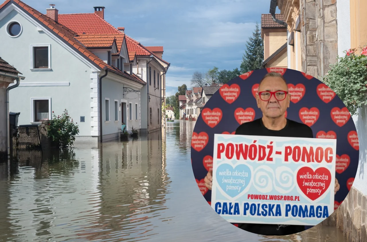 WOŚP niesie pomoc ofiarom powodzi! Jurek Owsiak podaje, ile już zebrano!