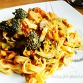 Tagliatelle z warzywami