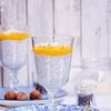 Pudding chia z musem z mango