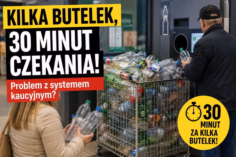 Oddanie kilku butelek zajęło mi 30 minut. Prawdziwy problem ujawnia się dopiero w weekend