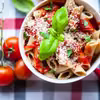 Makaron z pikantnym sosem pomidorowym czyli penne all'arrabbiata