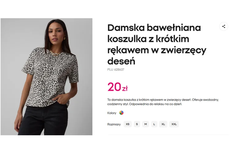 Zdjęcie Te koszulki z Pepco za 20 zł to hit kobiet! Luźny fason, 100% bawełny, a zwierzęce printy dodają charakteru #1