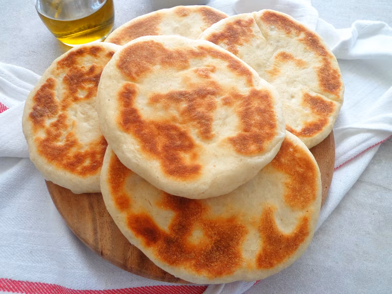 Focaccia z patelni na jogurcie