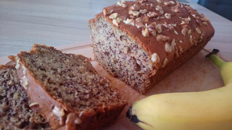 Ciasto - chlebek bananowy