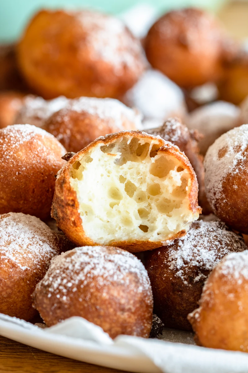 Zeppole – mini pączki z ricotty (6 składników)