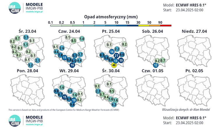 Zdjęcie Prognoza pogody na majówkę 2025 zaskoczy Polaków! Przyda się parasolka czy krem z filtrem? #8