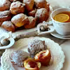Ekspresowe pączki na serku waniliowym