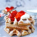 Gofry ryżowe bez glutenu