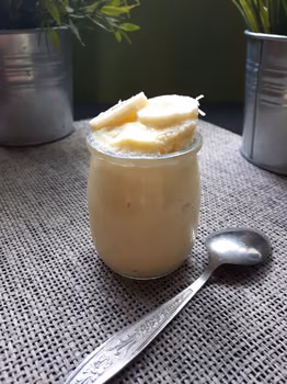 Cudowne waniliowe lody z mleka ryżowego... (bez maszynki)