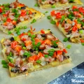 Placek ziemniaczany a'la pizza