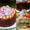 tort bakaliowy z konfiturą figową
