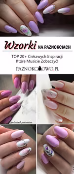 Paznokcie z Modnymi Wzorkami – TOP 20+ Ciekawych Inspiracji Które Musicie Zobaczyć!