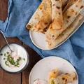 ZAPIEKANE TORTILLE Z WARZYWAMI Z CURRY