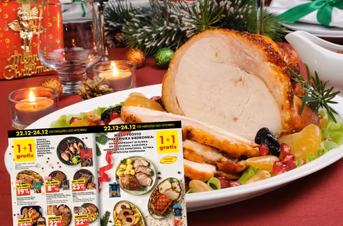 Biedronka SZOKUJE przed Świętami! Mięso 1+1 Gratis – Spiesz się, zanim zniknie!
