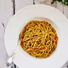Spaghetti aglio olio e peperoncino