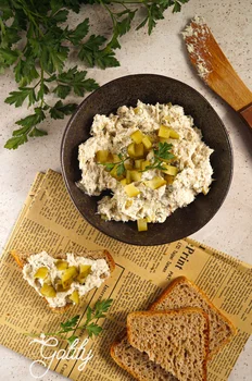 Pasta rybna z ogórkiem