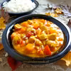 Curry z kurczakiem, dynią i papryką