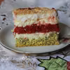 Ciasto makowo-truskawkowo-kokosowe na dzień mamy