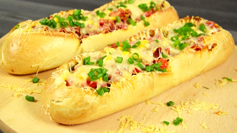 Domowe zapiekanki z kiełbasą Chorizo